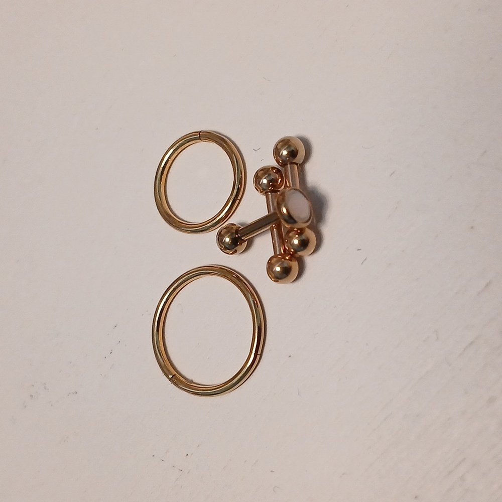 Hoop & Stud Set